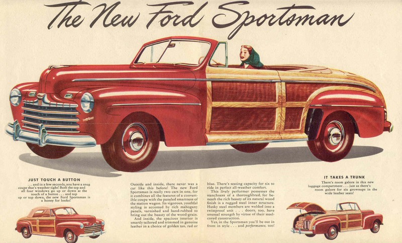1946 Ford Sportsman Brochure Page 2